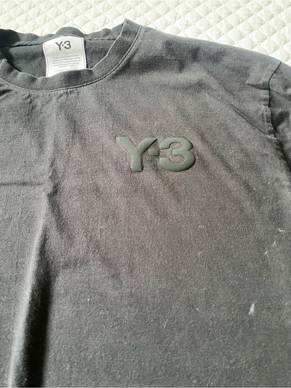 Y-3 Black Tag Crewneck Tee